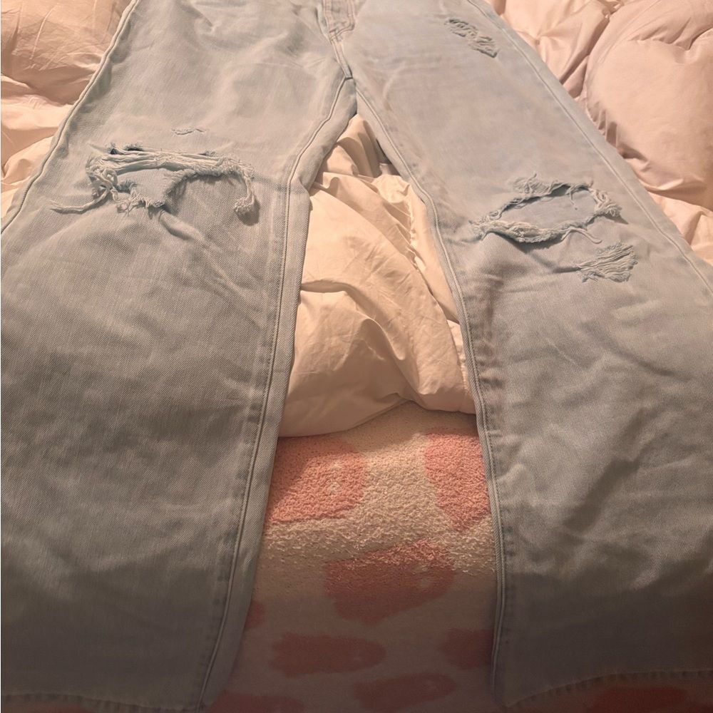 KanCan Light Blue Distressed Women's Jeans